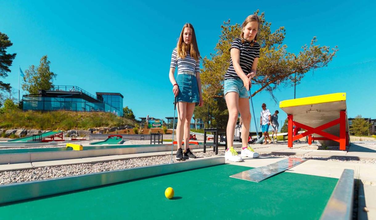 Minigolf at the Kragerø Resort