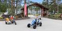 Pedal cars, a popular activity at First Camp Bø.