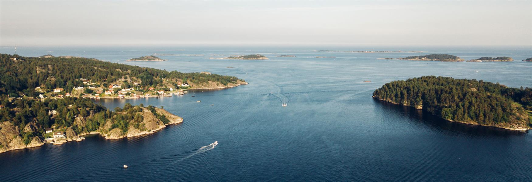 the coast at Valle i Bamble